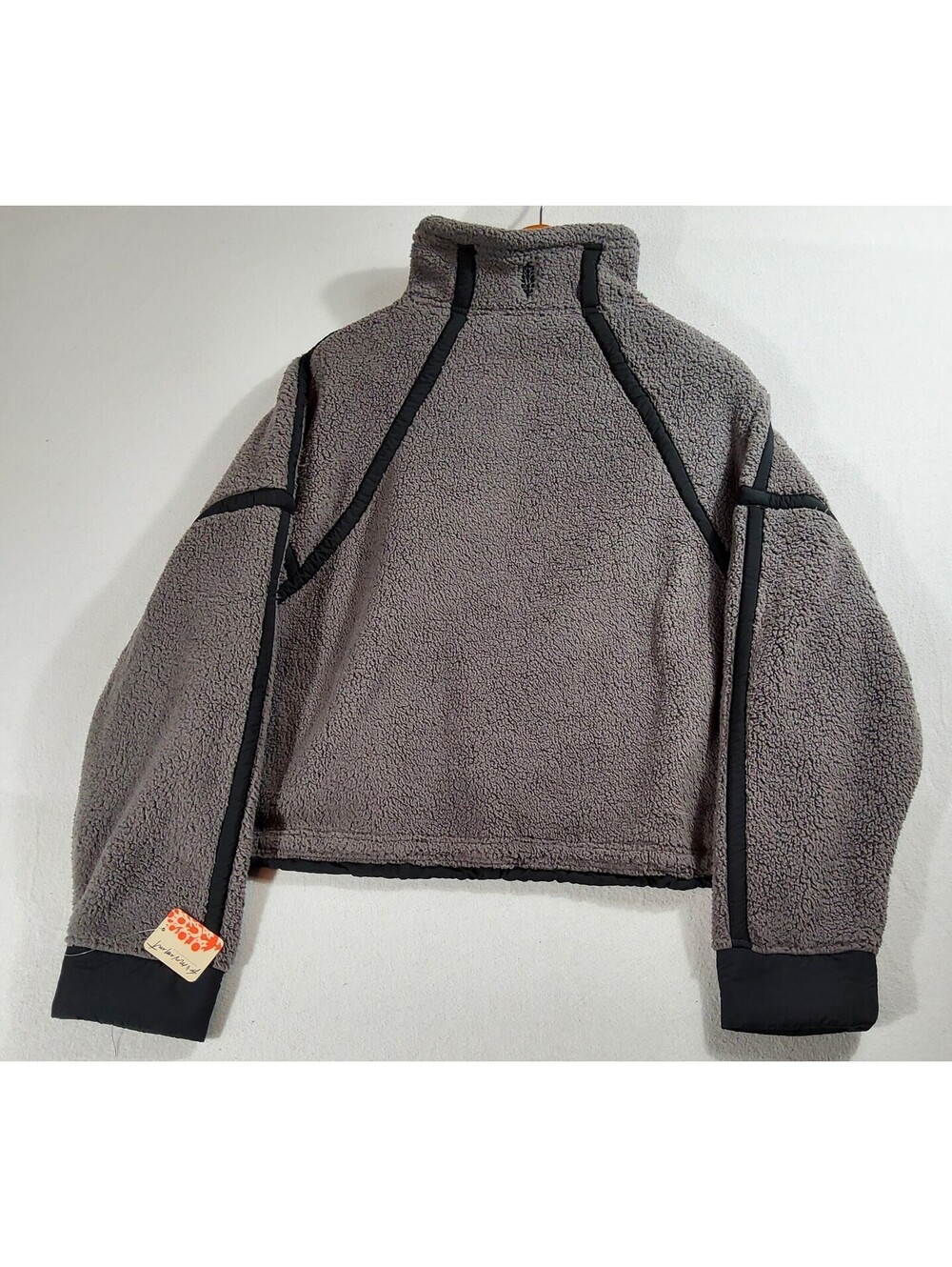 Free People FP Movement Pullover Sweater Mountain High Half-Zip Fleece Sz S Gray - Picture 9 of 9
